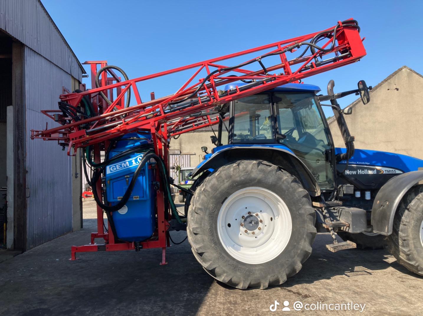 Gem 1000 Litre Sprayer Colin Cantley Farm Machinery