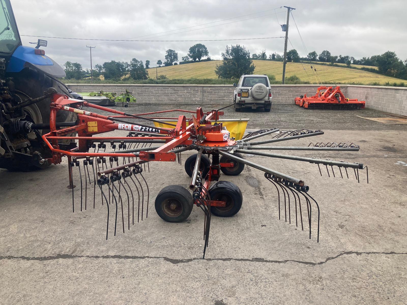 Fella Single Rotor Rake - Colin Cantley Farm Machinery