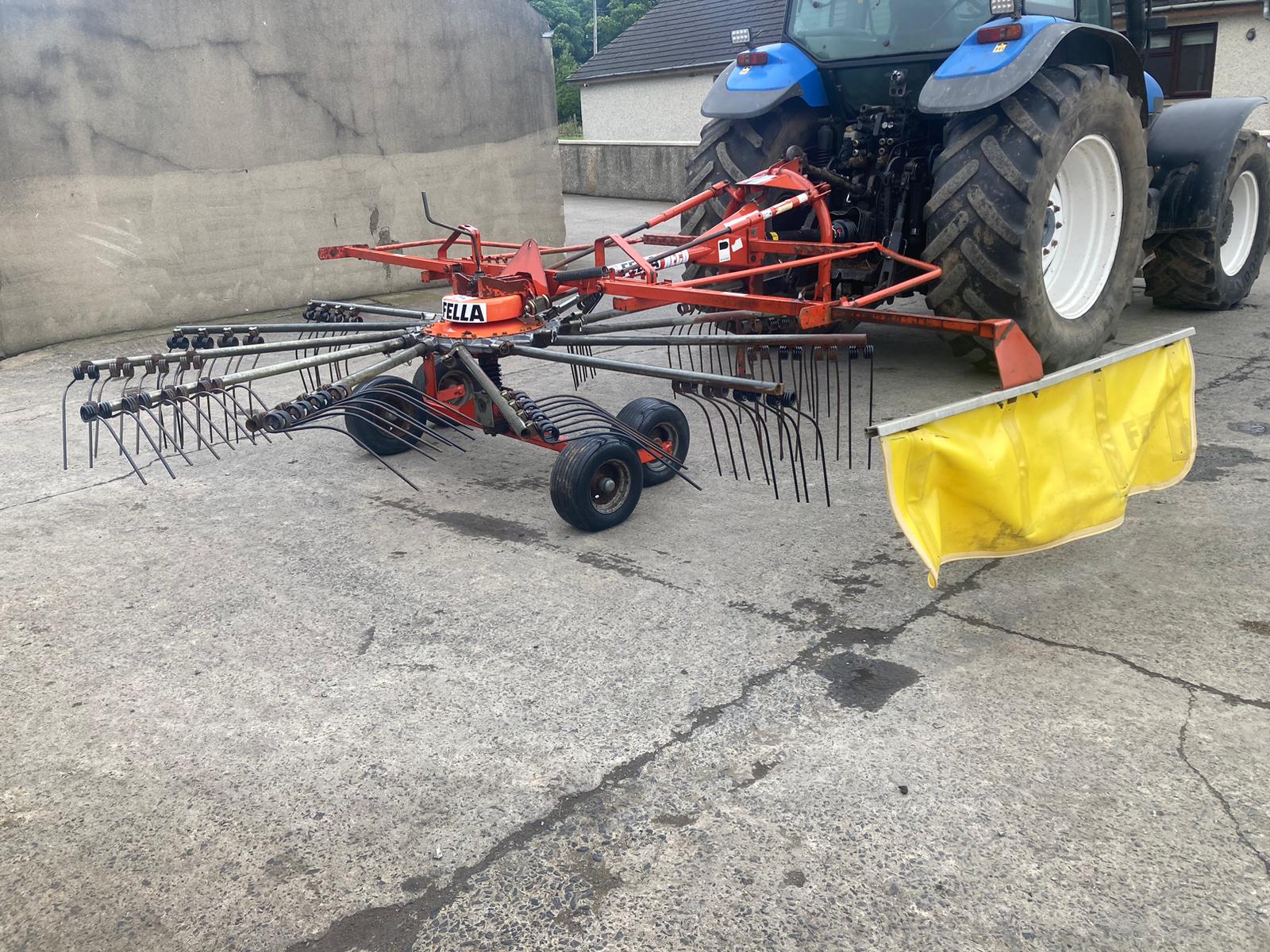 Fella Single Rotor Rake - Colin Cantley Farm Machinery