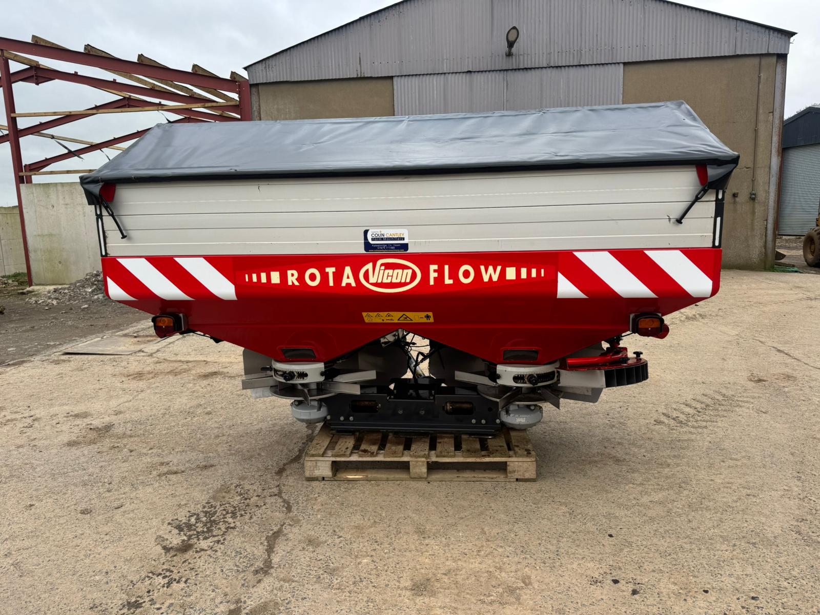 Vicon Rotaflow 2.5 Ton Spreader for Sale | Banbridge