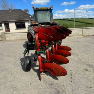 Kverneland 14 Inch Plough with Rear Discs & Depth Wheel